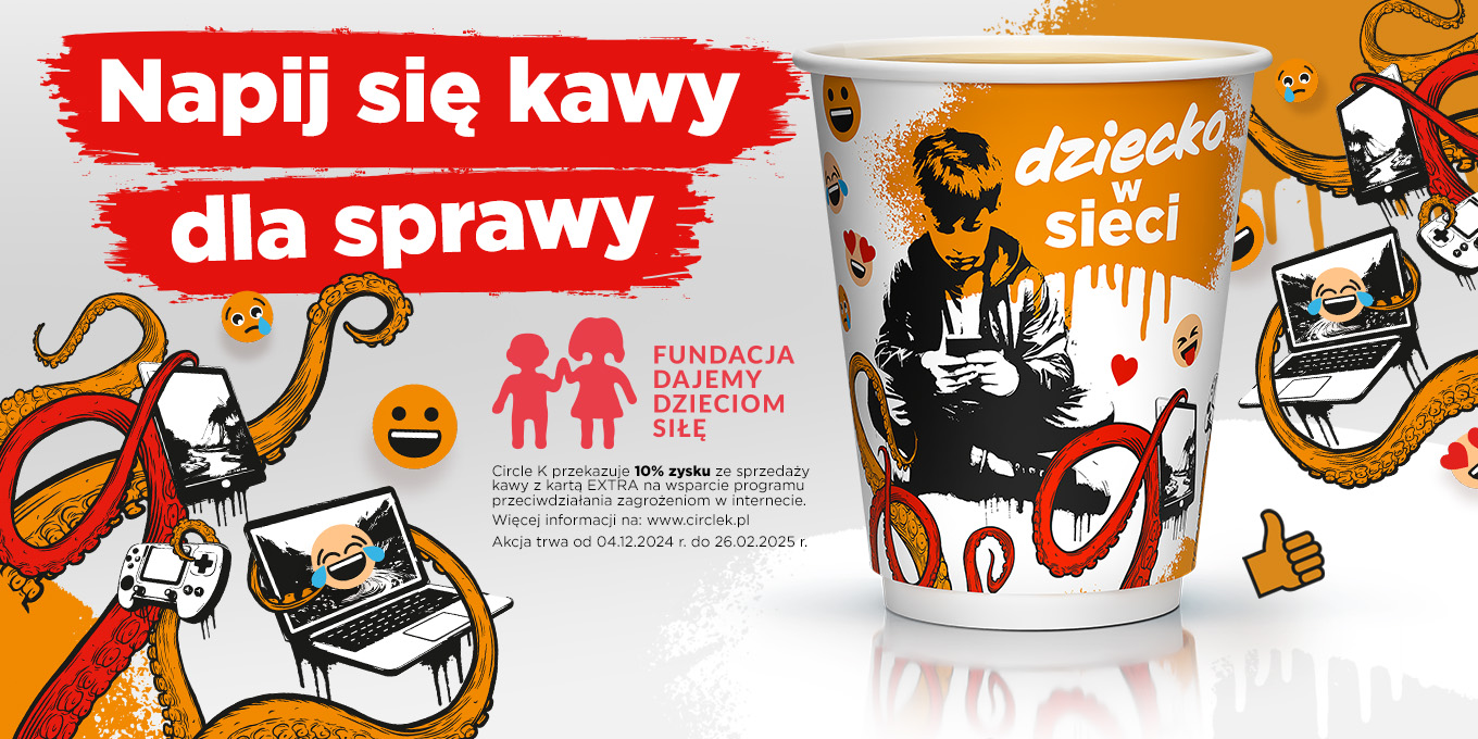 Dziecko w sieci - Napij się kawy dla sprawy