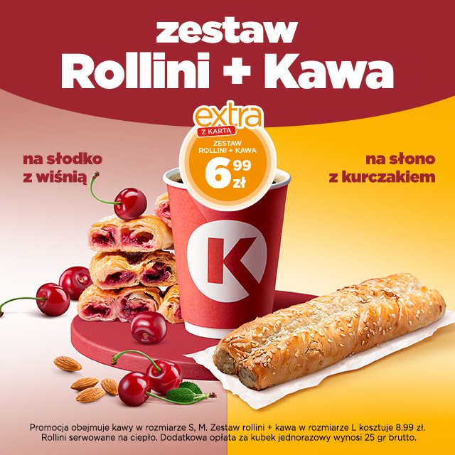 Zestaw Rollini + Kawa
