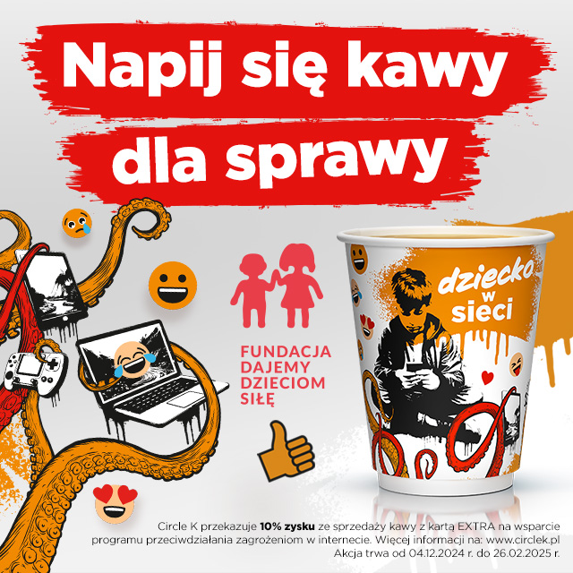 Dziecko w sieci - Napij się kawy dla sprawy