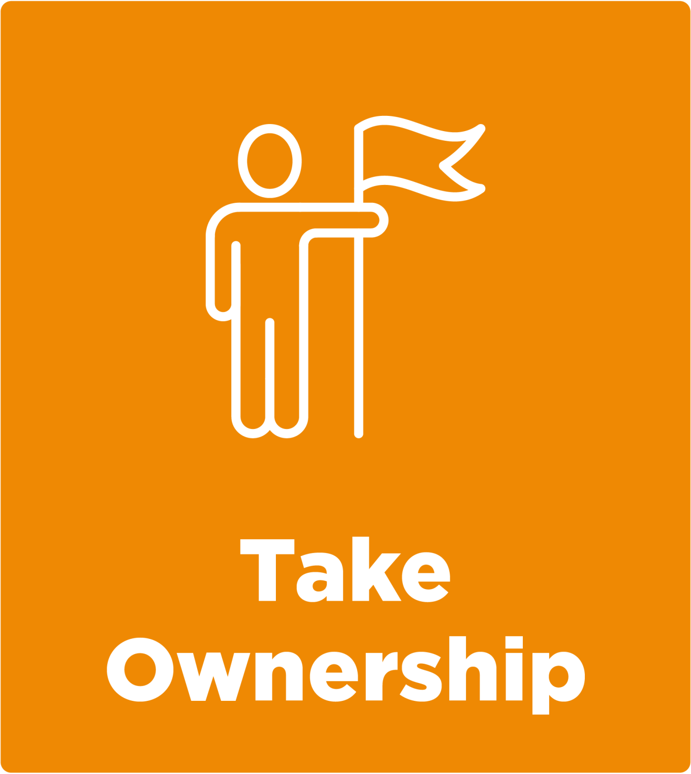 take ownership